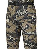 BASSDASH Bare Camo Neoprene Chest Fishing Hunting Waders for Men with 600 Grams Insulated Rubber Bootfoot