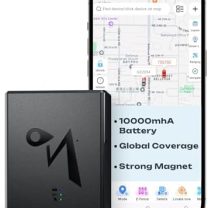 CXK GPS Tracker for Vehicles, Up to 6-Month Battery 4G LTE Car Tracker with Strong Magnetic 90-Day Location History, Global Coverage Real-Time Tracker Device for Vehicles Subscription Needed