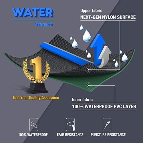 Fishing Waders for Men, 2-Ply Nylon/PVC Waterproof Women Chest Wader with Boots, Bootfoot Hunting Waders - Image 4